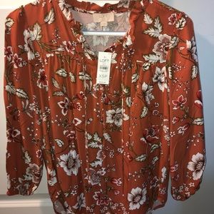 Floral Top - LOFT